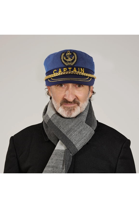 Yacht Captain Hat 1Set Classic Design For Men And Women Versatile Use In Summer Beach Outings