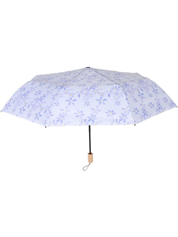 large compact umbrella Windproof Violet Umbrella 1Pcs