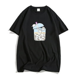 FEMBOY 2021 Funny The Cat Shirt Unisex Cat Graphic Tees Kawaii I m Busy Short Sleeve T Shirts XS