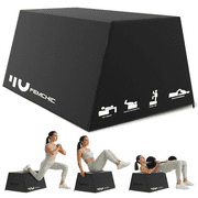 FEMCHIC Hip Thrust Bench 700LB, Multi-Functional Total Body Workout Box for Home Gym, Glute Bridge, Core &amp; Ab Strength Training, Foam Plyometric Jump Box (L deal from Walmart