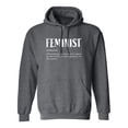 thumbnail image 1 of FEMINIST Adult Hooded Sweatshirt, 1 of 3