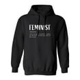 thumbnail image 1 of FEMINIST Adult Hooded Sweatshirt, 1 of 3