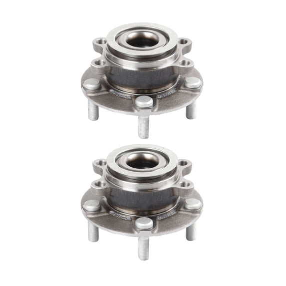 FEMPRXZ 2 Set of - Wheel Hub and Bearing Assembly Front Side Polished Protected Steel with ABS Sensor Lugs for Nissan for Rogue 2.5L 08-13 for Rogue Select 2.5L 14-15 for Sentra 2.5L 07-12