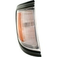 thumbnail image 1 of FEMPRXZ 2pcs Signal Light Left Right Side Plastic Lens Clear & Amber Lens Signal Lamp Corner Light W/ Black Trim W/ Bulbs for Toyota for Tacoma 1995-1996 with Bulb(S)-Assembly TO2520141, 1 of 10