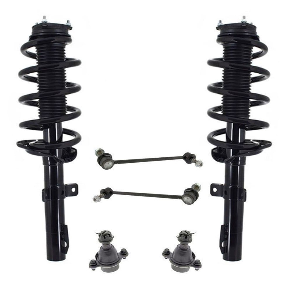 Kit Set Assembly FEMPRXZ 6pcs Suspension Kit Set Assembly Front Side Mild Steel Coil ...