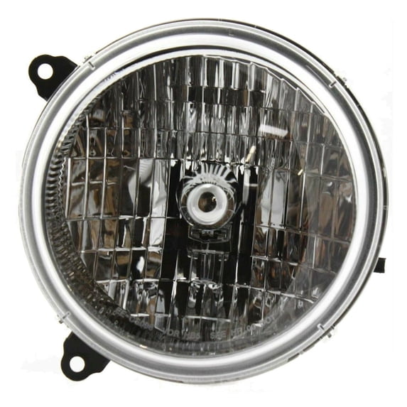 FEMPRXZ Headlight Bulb Left Side Clear Lens W/ Bulb Headlamp for Jeep for Liberty Limited/Renegade/Sport 03-04 14499959 CH2502146
