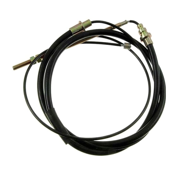 FEMPRXZ Parking Brake Cable Front for Dodge for D250 1988-1993 for D350 1988-1993 for W250 1988-1993 for W350 1988-1993 Truck Sold Individually Black 38.97 in. Conduit Length First Stop Series