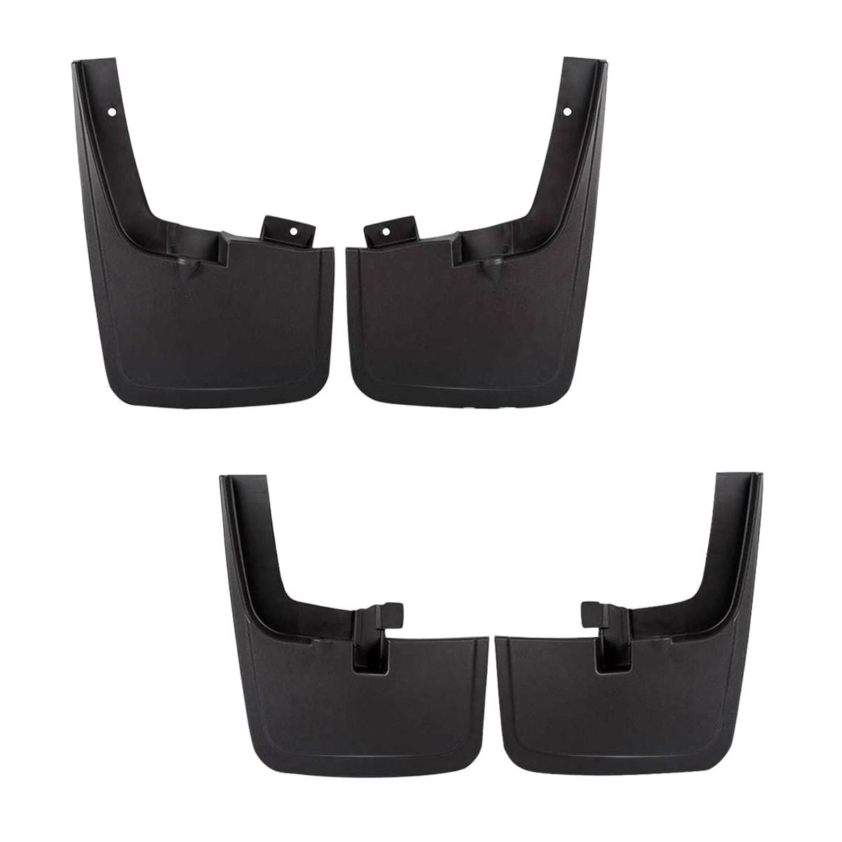 FEMPRXZ Rock Splash Guards Flaps Front Rear Lower Side Black Tpo ...