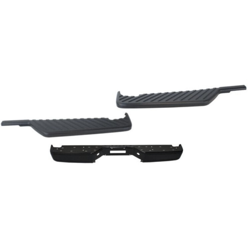 4-Piece Chrome Stainless Steel Fender Trim Set For 2004-2014 Nissan Titan (No Toolbox)