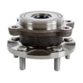 thumbnail image 1 of FEMPRXZ Wheel Hub and Bearing Assembly Right Passenger Left Driver Rear Front Side Polished Protected with ABS Sensor 5 Lugs for Scion for iM for tC for xB,for Toyota for Corolla iM for RAV4, 1 of 8