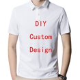 thumbnail image 1 of FEMSCIL Add Your Own Text Design Custom Personalized Digitally Printed Adult Polo Girls' Short-Sleeve Polo, 1 of 5