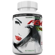 FEMVIT ENHANCE The Female Multivitamin, Multi-Minerals that helps with Vitality. Female Libido Enhancer. 60 Tablets