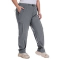 thumbnail image 1 of FEN AI Plus Size Women Cargo Pants Grey Athletic Joggers Quick Dry Hiking Fishing Pants UPF 50+ Breathable Outdoor Workwear 2XL, 1 of 7