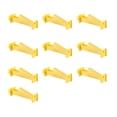 thumbnail image 1 of FENCE SHOCK Yellow Nail-on 5-Inch Extender Wood Post Insulator (Set of 10), 1 of 6
