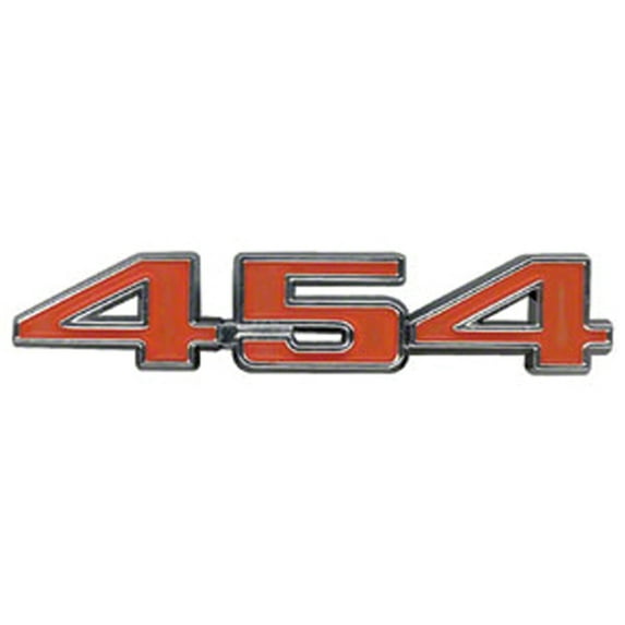 FENDER EMBLEM; in454in; 2 REQUIRED