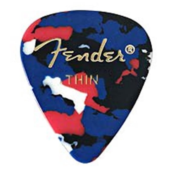FENDER PICKPACK THIN CONFETTI/12