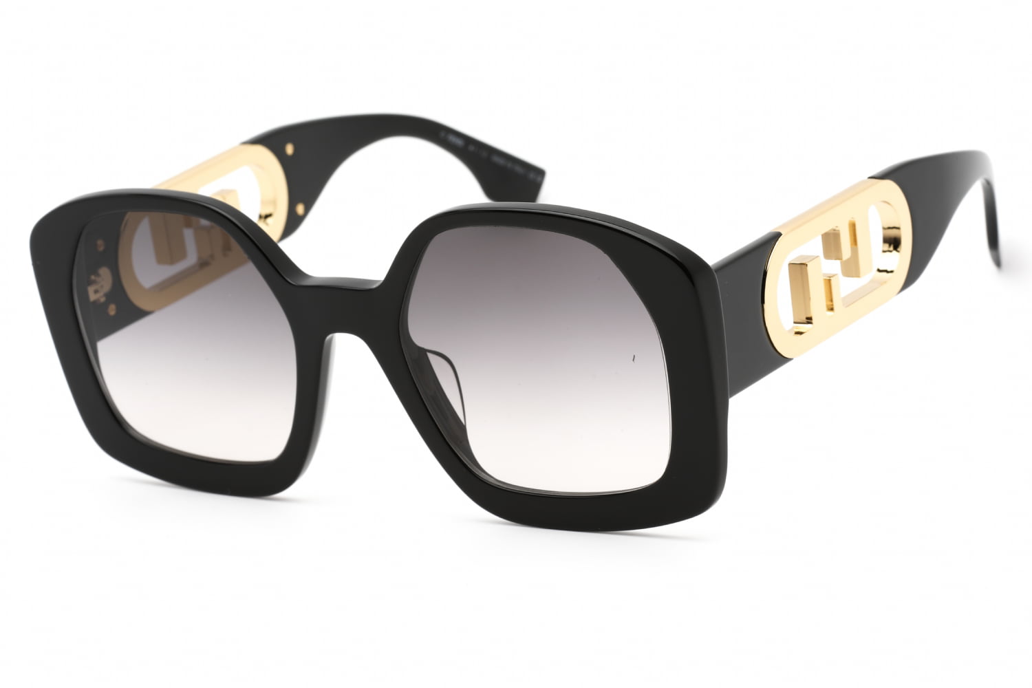 Fendi FE40048U Sunglasses 01B Black