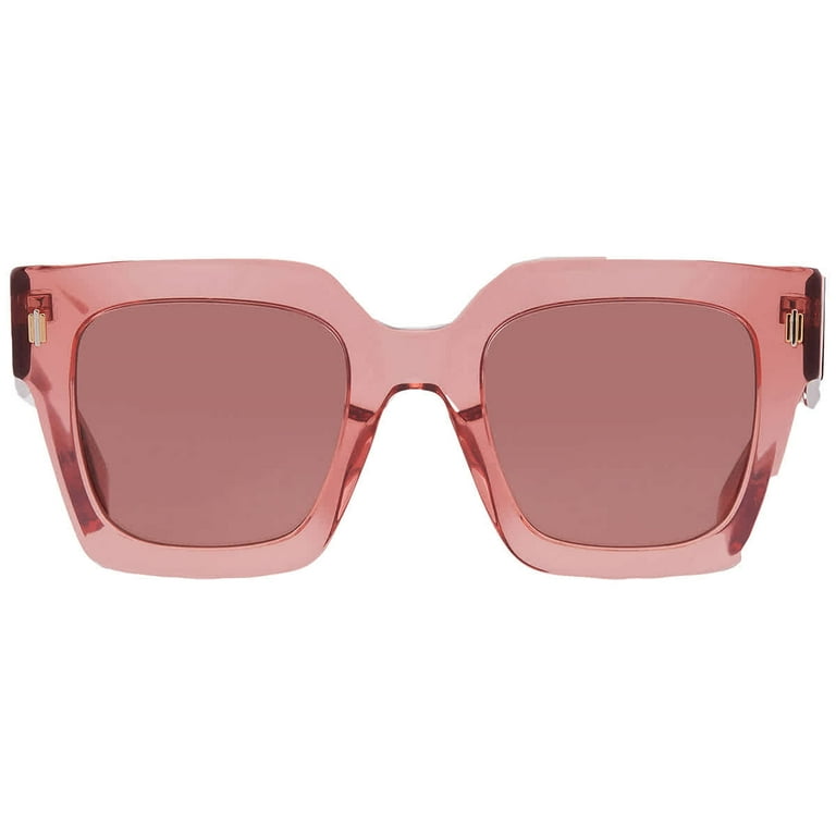 FENDI Women's FE40101I 50mm Sunglasses, Pink - Walmart.com
