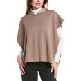 thumbnail image 1 of FENDI Wool-Blend Poncho, Grey, 1 of 3