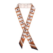 FENDI Wrappy Silk Bandeau, Beige