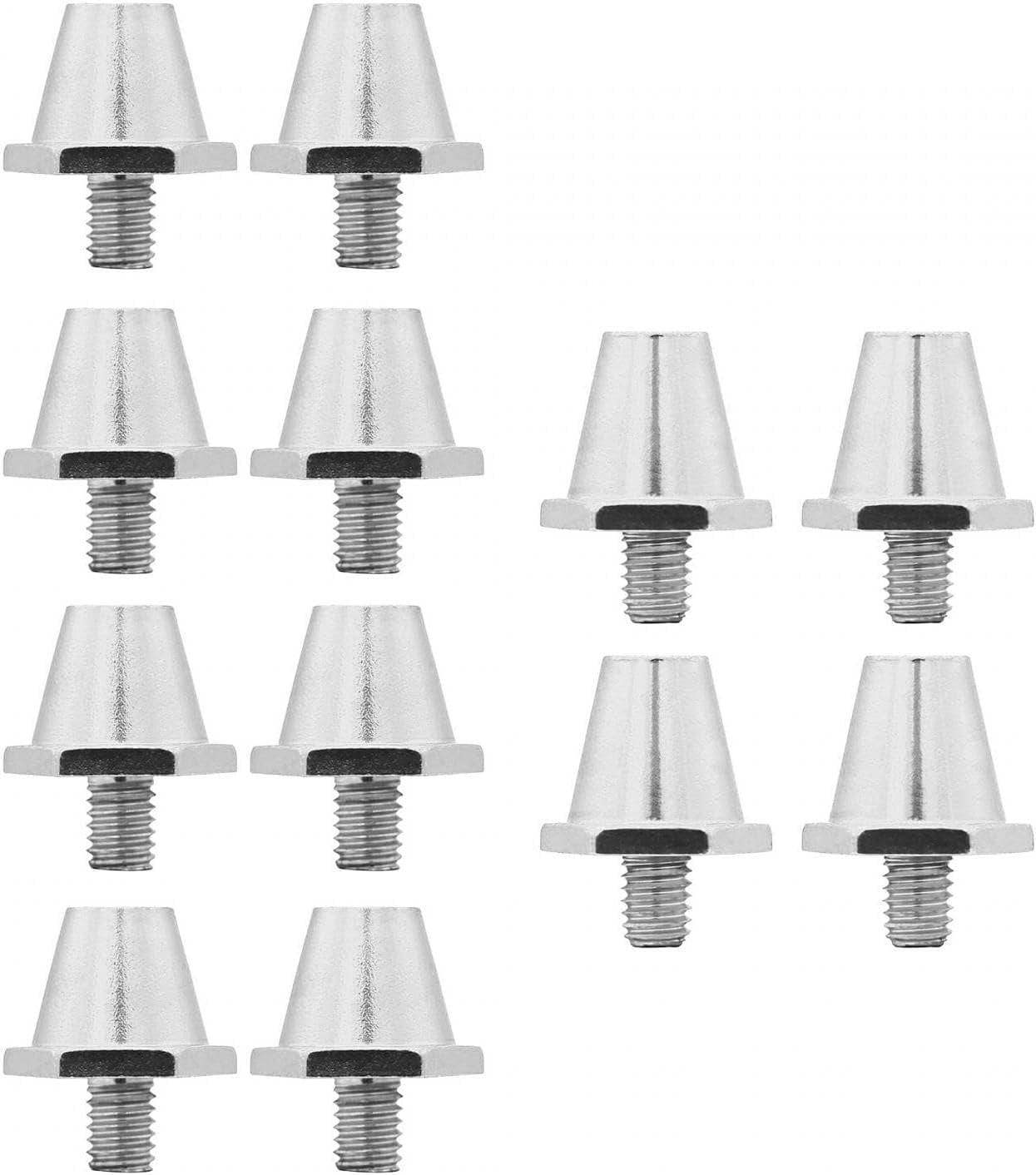 FENG12x Football Boot Spikes Track Spikes Firm Ground Stable Screw in