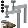 FENG2 Pack Bench Dog Clamp,3/4"Holdfast Dog Hole Clamp,Adjustable Table