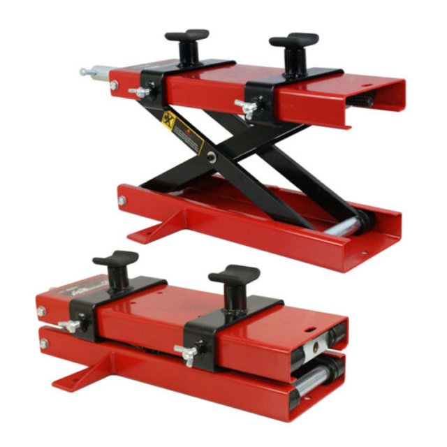 FENG20 1100 LB Motorcycle Dirt Bike ATV Scissor Center Jack Mini Lift