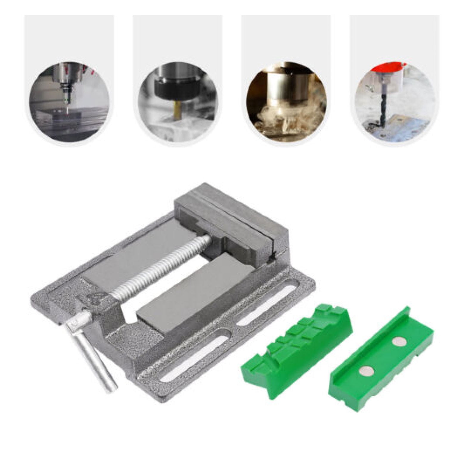 FENG20 4 Inch Tools Drill Press Vise Metal Workbench Vice
