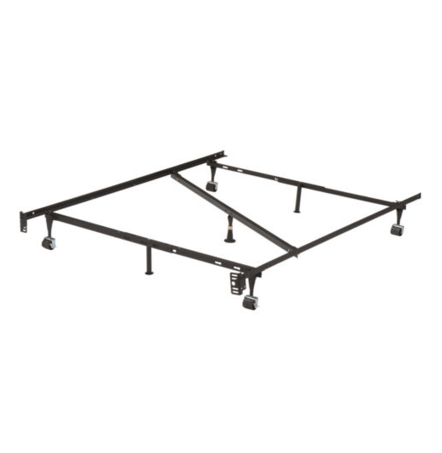 FENG20 7Leg Heavy Duty Metal Full Size Bed Frame with Center Support