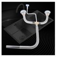 FENG20 Drain Kit Tool Trap Pipe Plumbing for Kitchen Double Bowl Sinks