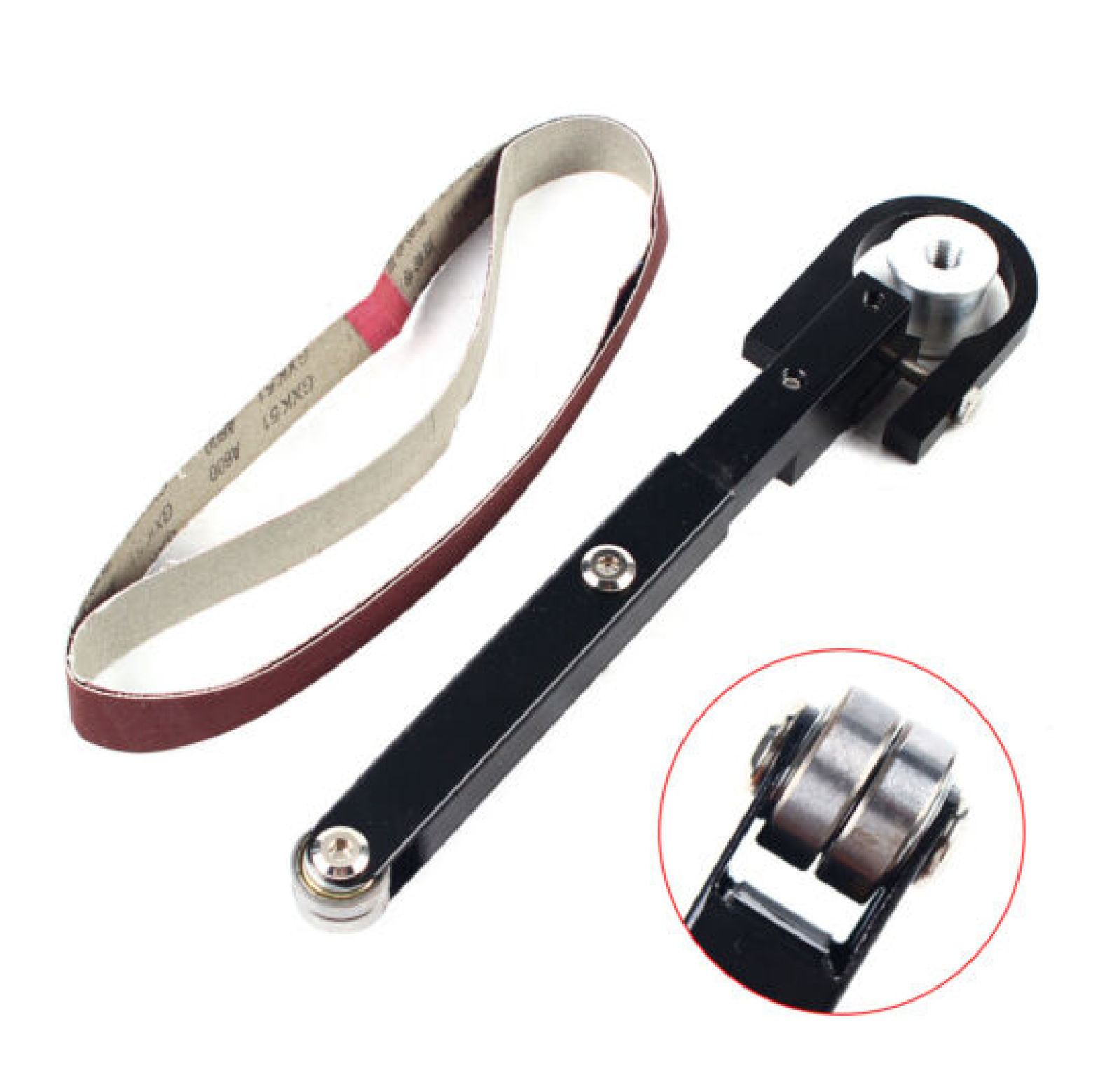 FENG20 Electric Belt Grinder Belt Sander Attachment Angle Grinder