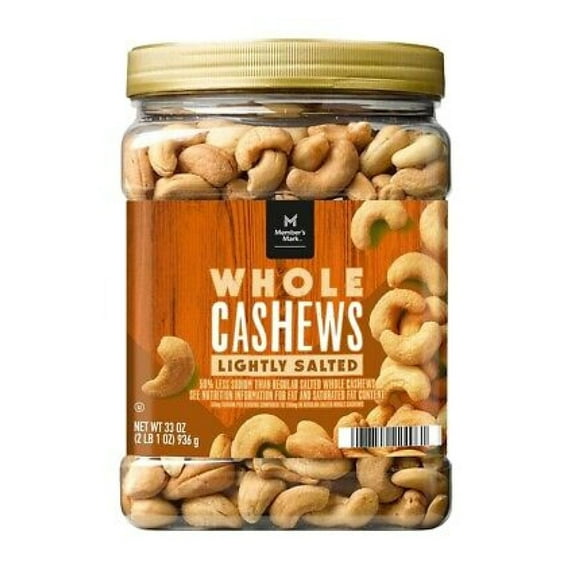 FENG20 Lightly Salted Whole Cashews (33 Ounce)