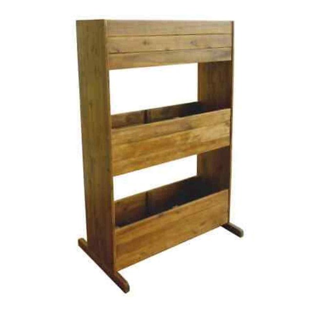 FENG20 Raised Garden Bed 3Tier Raised Flower Bed Plant Box Solid