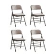FENG20 Steel Frame Padded Folding Chair(4 PACK)