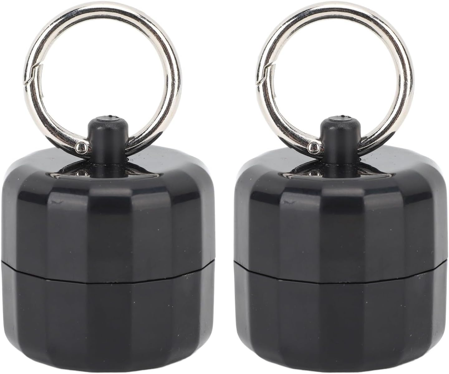 FENG2PCS Traveling Jewelry Holder Keychain, Portable Sports Jewelry