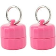 thumbnail image 1 of FENG2pcs Sport Jewelry Holder Keychain Women Small Compact Stud Earring Necklaces Ring Organizer Storage Case for Travel (Pink)-240519, 1 of 8