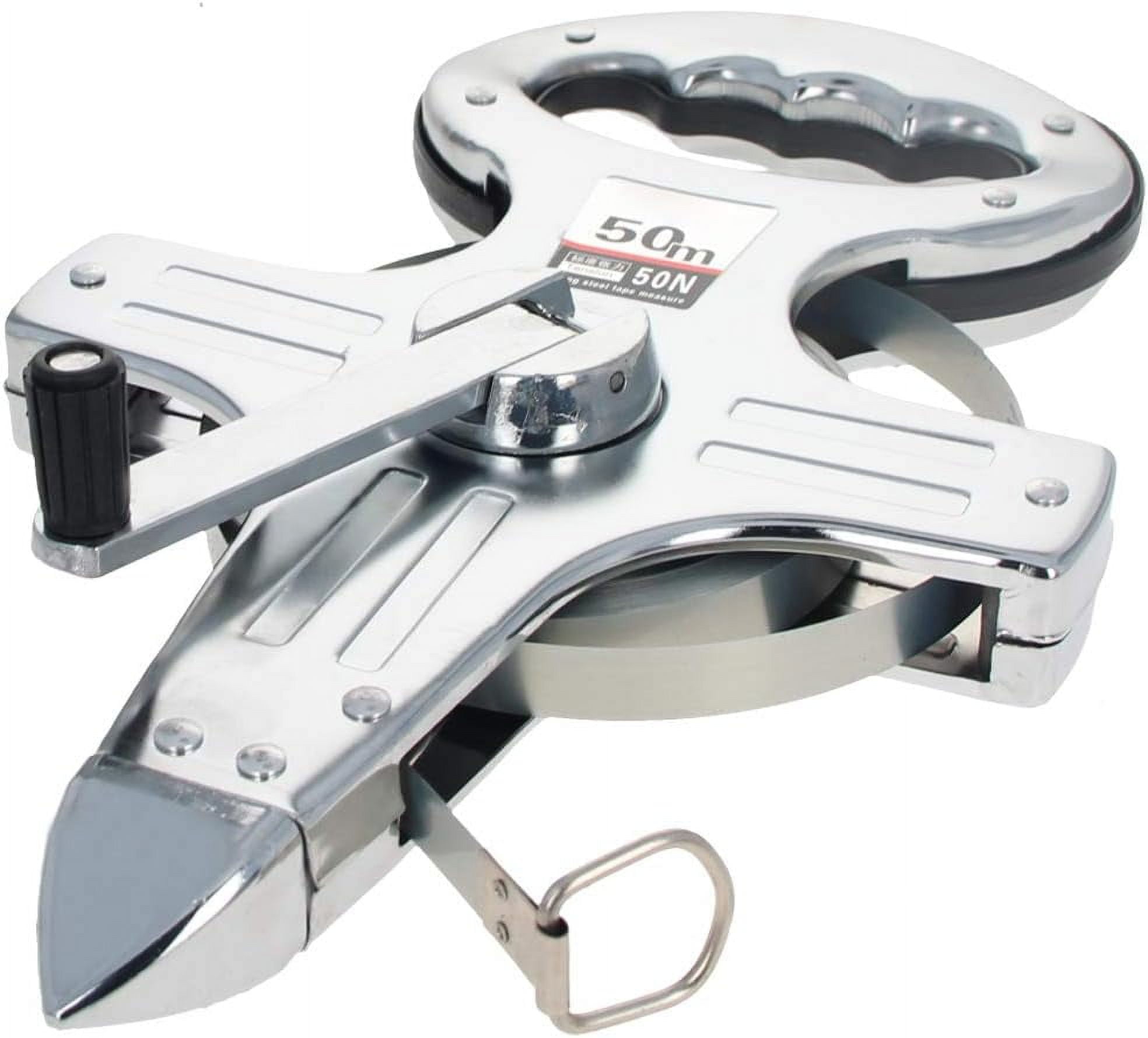 FENG50m / 164ft Tape Measure,Portable Steel Frame Ruler, Metric Scale ...