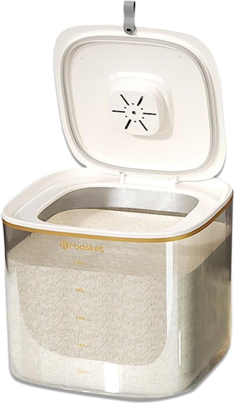 25 lb dog food container with wheels Van Ness 25 lb Dog Food Storage Container on Wheels main image 0