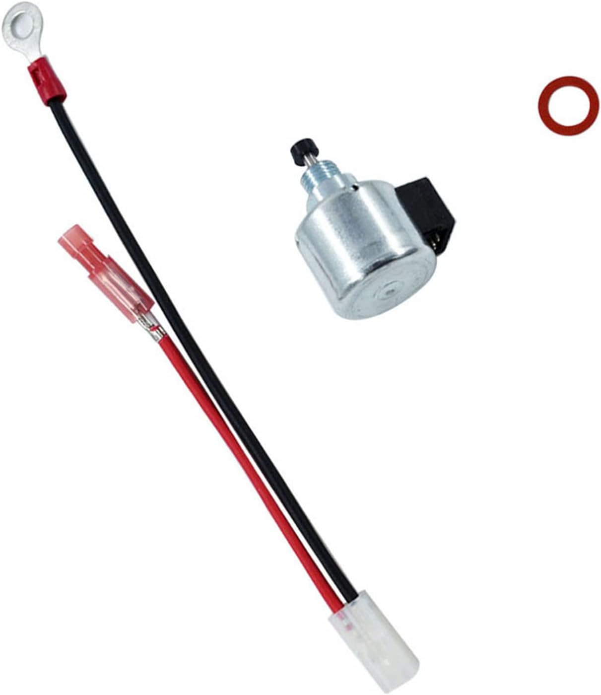 FENGAM128242 Carburetor Fuel Shut Off Solenoid Valve for John Deere Carb STX38 LX255240524