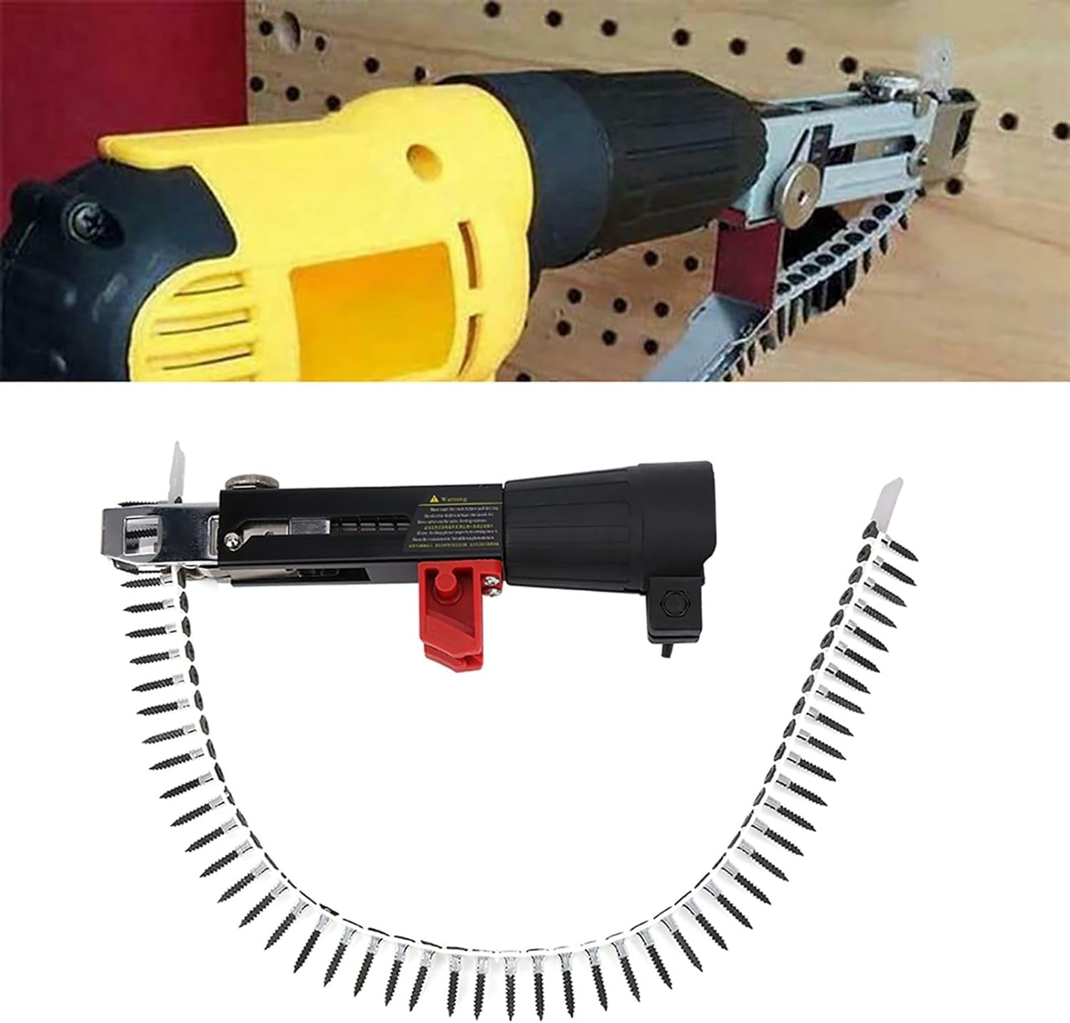 FENGAuto Feed Screw Guns, Collated Screw Guns Chain Nail Guns Adapter