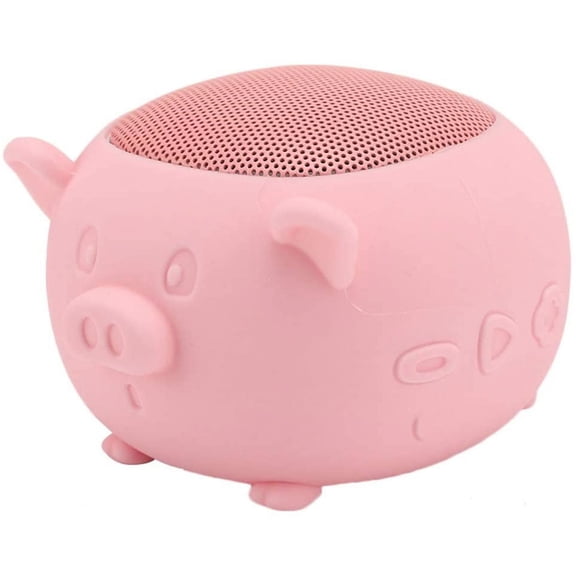 FENGCute Pet Pig Shape Bluetooth Speaker,Portable Mini Wireless Speaker Built in Mic Crystal Clear Stereo Sound for Home Traveling Outgoing()-240810