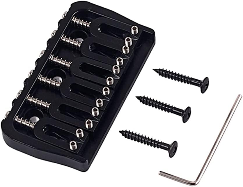 FENGElectric Guitar Bridge 6 String Saddle Bridge For Electric Guitar ...