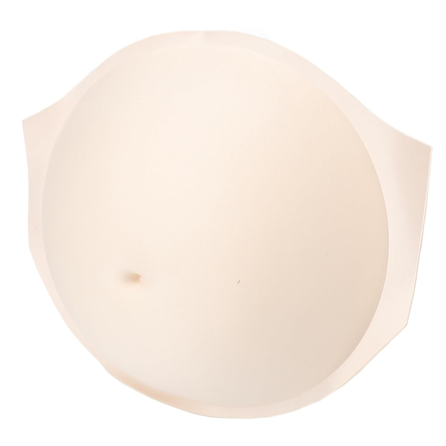 BIMEI Fake Pregnancy Belly Sponge Belly Film Props Tv Series Props Spoof Costume Cosplay Lightweight Glossy(Beige, S 2u20115 Months