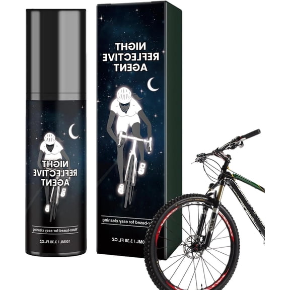 FENGFluorescent Spray Paint, Glow Paint, Reflective Paint for Bike, 100ml Glowing In The Dark Spray Paint, 100ml Long Lasting Bright Spray Paint, Glow Spray Paint, High Visibility Glow̾-In-The-240524