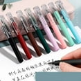 thumbnail image 1 of FENGGHAO 10 Pack Small Gel Ink Pens, 0.5mm Fine Point Mini Pocket-Sized Ballpoint Pens, Smooth Writing Quick-Dry Black Ink Pens for Office Home Academic Use and Gifts, 10Pcs, 1 of 5