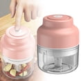 thumbnail image 1 of FENGGHAO 100ml Electric Garlic Chopper Rechargeable, USB Mini Food Processor for Mashing Onion Ginger Vegetable Portable Kitchen Gadget, 1 of 7
