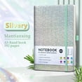 thumbnail image 1 of FENGGHAO Glitter Journal Never Peel Off, A5 Hardcover Notebook with 160 Wide Ruled Lined Pages for Writing Notes Women Teens, 8.3x5.7 Inch, 1 of 7