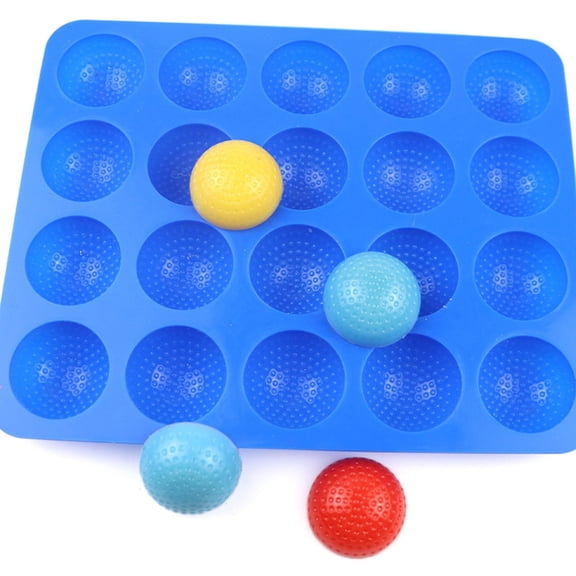 FENGGHAO 40 Cavity Silicone Mold Mini Cake Baking Pan For Chocolates Hot Cocoa Bombs Jelly Desserts Cake Decorations Nonstick