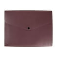 thumbnail image 1 of FENGGHAO A4 Expanding File Folder 5 Pocket Plastic Document Organizer with Closure Accordion File Pouch Brown, 1 of 6