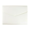 thumbnail image 1 of FENGGHAO A4 Expanding File Folder 5 Pocket Plastic Document Organizer with Closure Accordion File Pouch White, 1 of 6